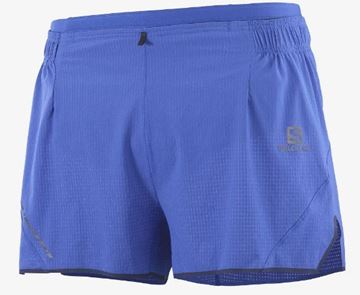 Picture of SALOMON - SENSE AERO 3 SHORTS M BLU